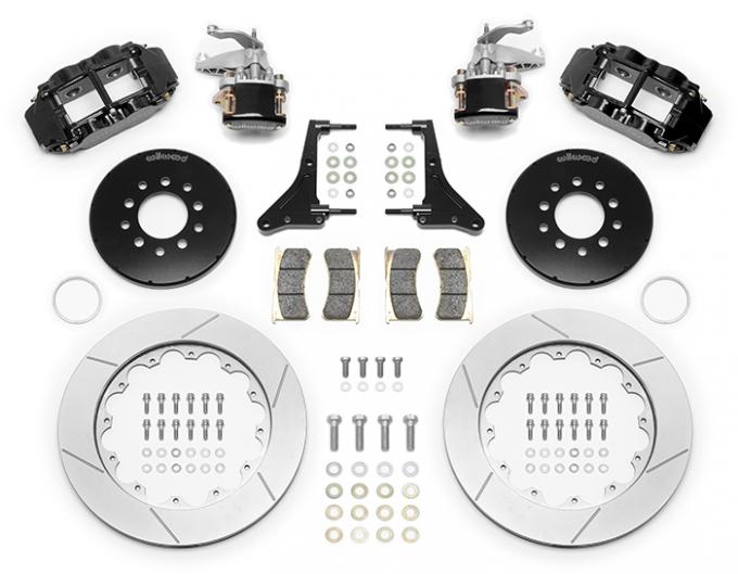 Wilwood Brakes Forged Narrow Superlite 4R-MC4 Big Brake Rear Parking Brake Kit 140-15348