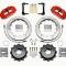 Wilwood Brakes Forged Narrow Superlite 4R Big Brake Rear Brake Kit For OE Parking Brake 140-12871-R