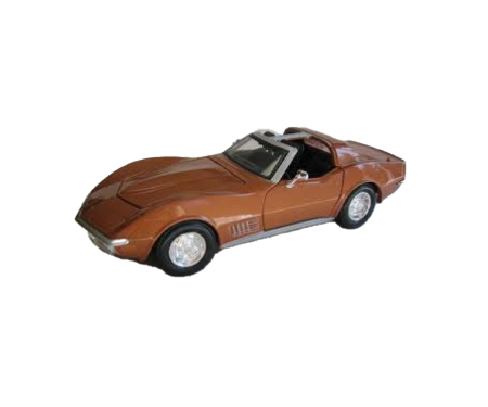 Corvette 1970 Coupe Bronze 1/24 Diecast