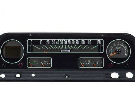 Dakota Digital 1964-1966 Chevrolet Pickup RTX Instruments Dash Kit, KPH/Celsuis