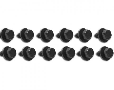 Corvette Seat Mounting Screws, 12 Piece Set, 1963-1966