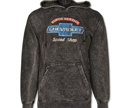 Chevrolet Super Service Stone Washed Hoodie