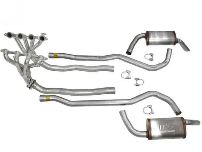 1974-1982 6-Speed/460E+ 700 Automatic LS Conversion Exhaust System with Mufflers