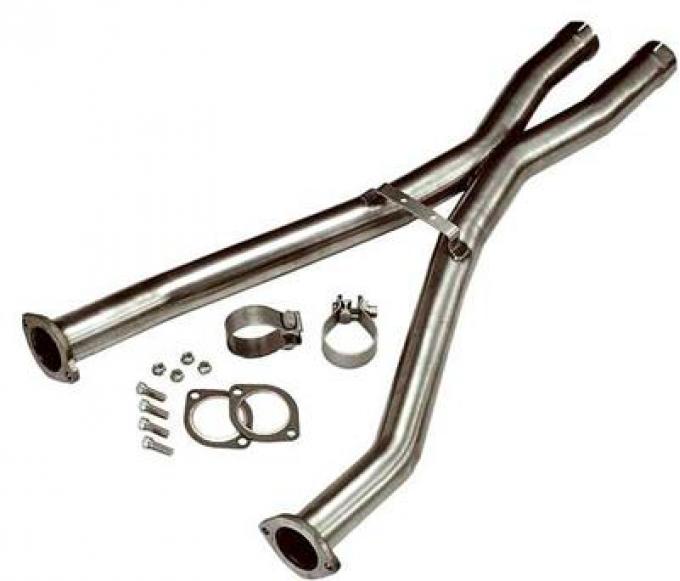 97-04 Corsa Exhaust Crossover Pipe - X-style