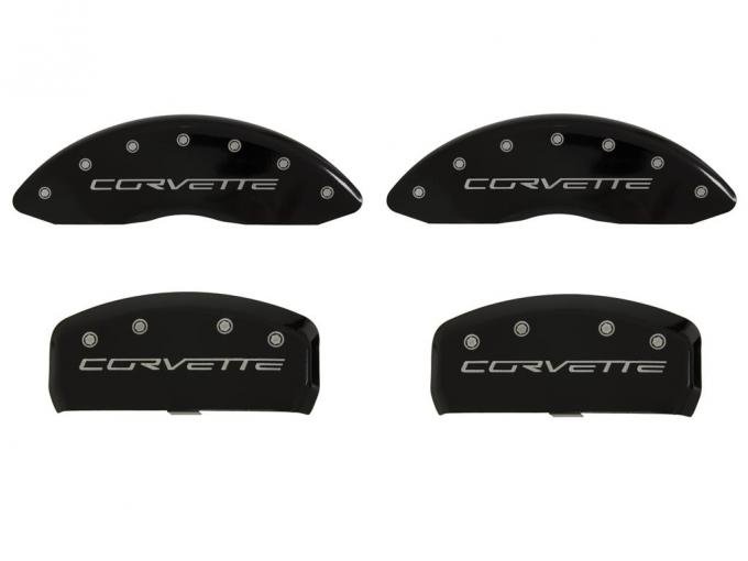 05-13 Black Brake Caliper Covers - MGP - Except GrandSport/ Z06 / ZR1