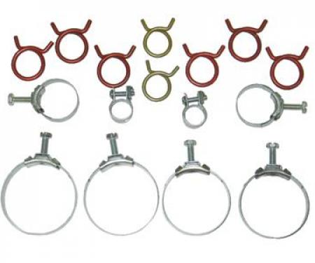 65 Hose Clamp Set Non Dated 396 Correct Wittek 16 Pieces