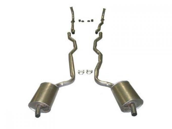 63 Exhaust System - Complete Aluminized 4 Speed With Automatic 2"