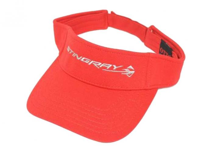 C7 Stingray Visor - Red