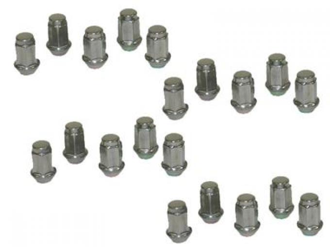 00-19 Wheel Lug Nuts - Set of 20 ( For Factory Polished Or Chrome Wheels )
