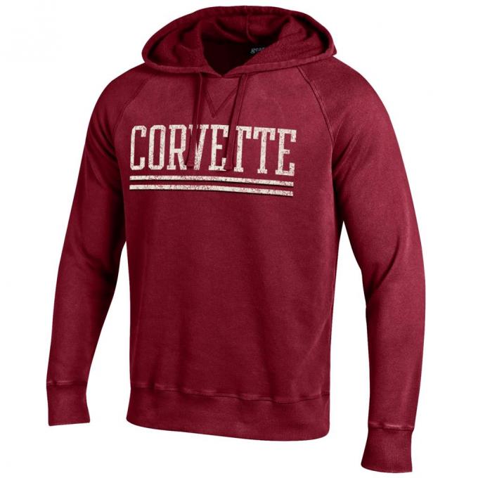 Hoodie/Hooded Sweatshirt Outta Town Corvette Red