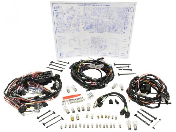 61 Wire Harness Set Manual Transmission - Deluxe