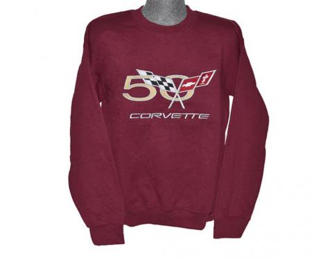 Sweatshirt - 50th Anniversary Embroidered Logo