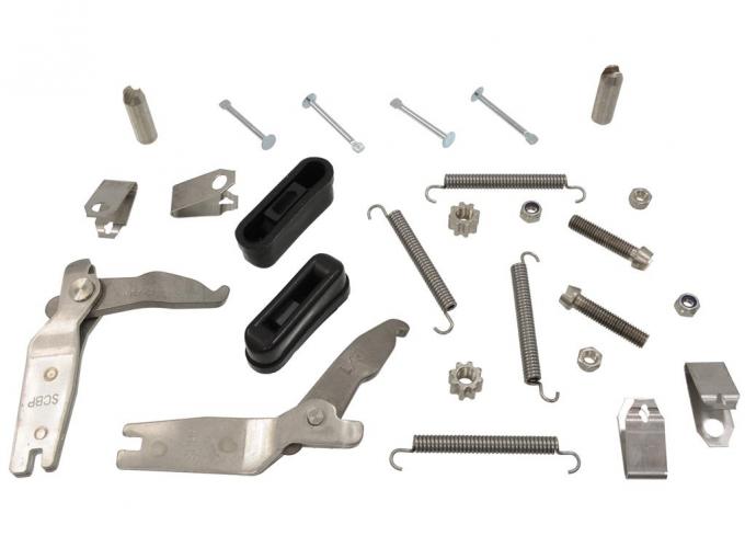 84-87 Parking / Emergency Brake Hardware Kit - Stainless Steel