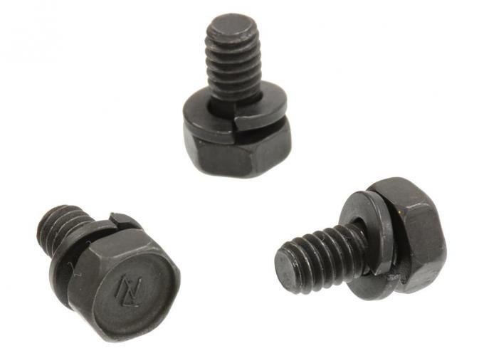 61-62 Trunk Lid Lock Mechanism Bolts