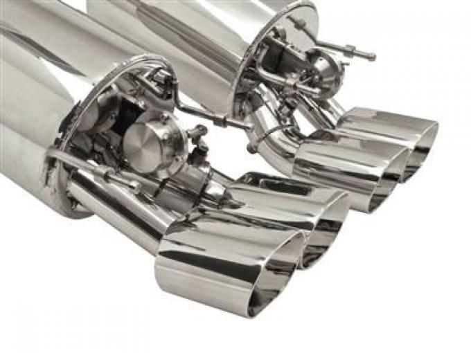 09-13 B&B Fusion Mufflers With NPP Quad Oval Tips Except Z06