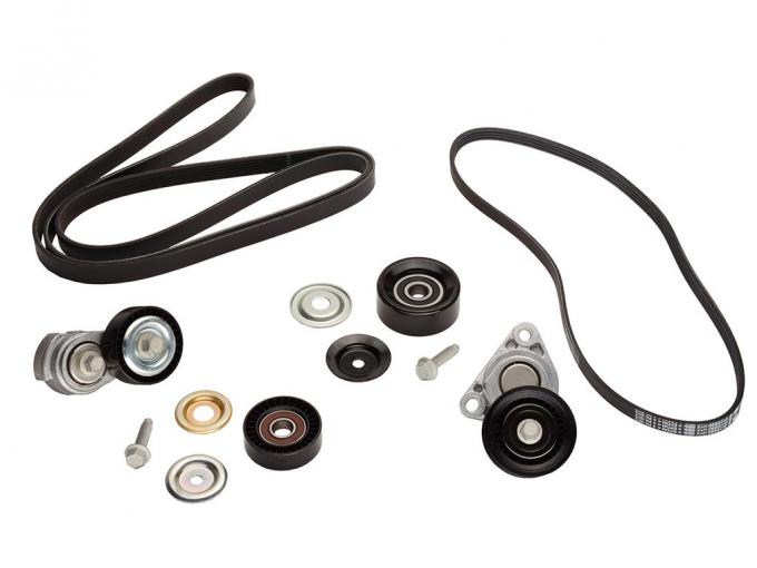 2001-2004 Engine Pulleys, Belts and Tensioners Set