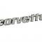 76-79 Rear Bumper Corvette Name Plate Emblem - Late 76