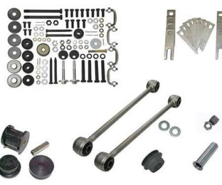 69-77 Rear Suspension Hardware Set Deluxe