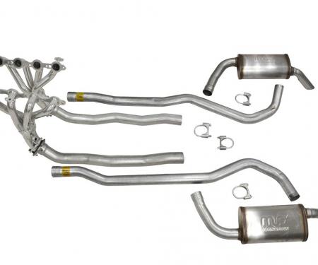 1974-1982 6-Speed/460E+ 700 Automatic LS Conversion Exhaust System with Mufflers