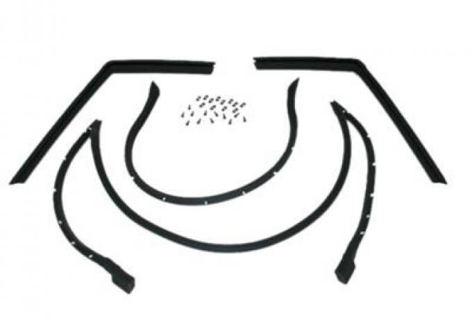 1968-1975 Hardtop Weatherstrip Set With Fasteners
