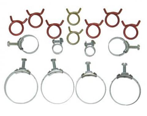 65 Hose Clamp Set Non Dated 396 Correct Wittek 16 Pieces