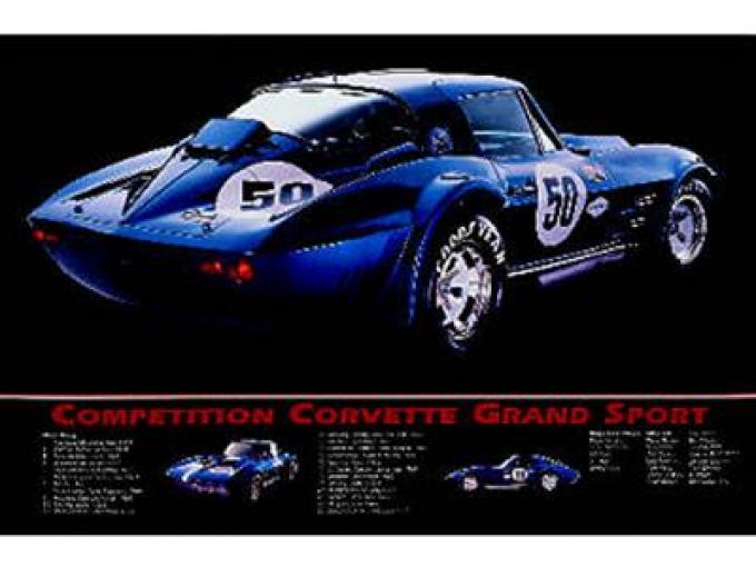 Print - Corvette Grand Sport - 36" X 24"