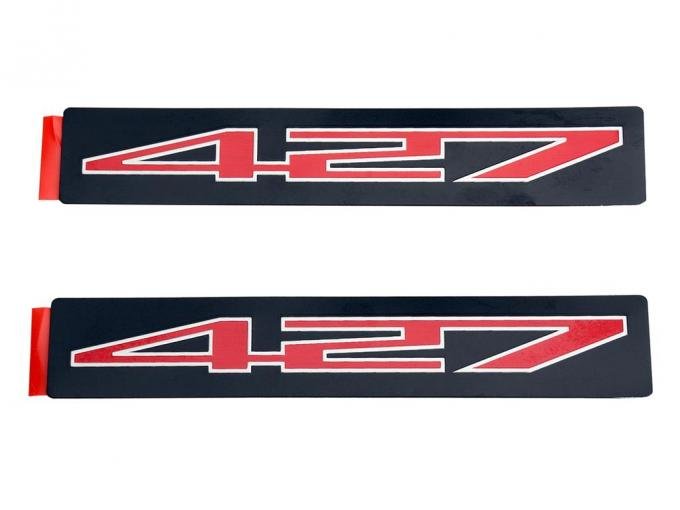 06-13 Z06 427 Engine Cover Badges - Pair
