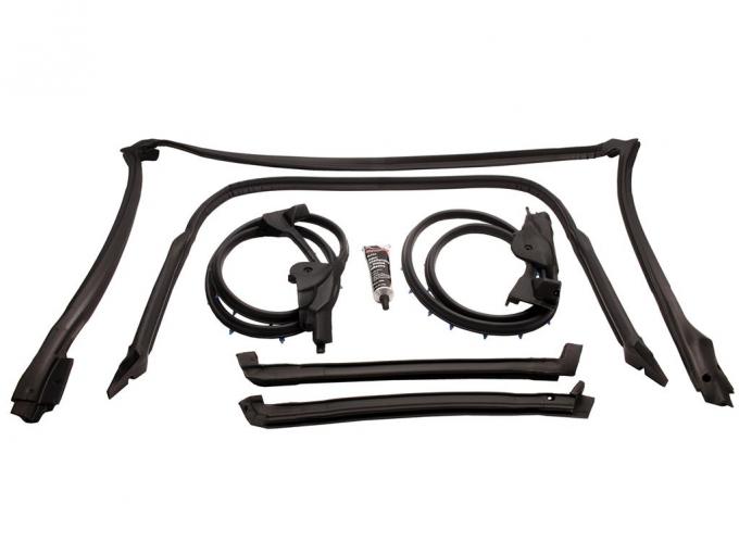 1984-1989 Coupe Without Rear Window Body Weatherstrip USA