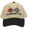 Hat - C2 And C3 Crossflag Logo Khaki / Black