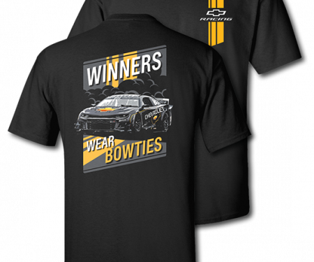 Winners Wear Bowties Black T-Shirt | 3X-Large