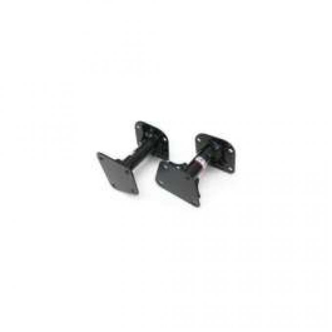 Firebird Motor Mounts, Solid, Tubular, Black, 1998-2002