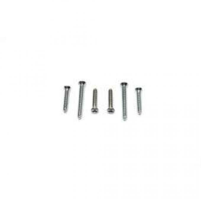 Firebird Pillar Post Molding Mounting Screw Set, Inner, 1967