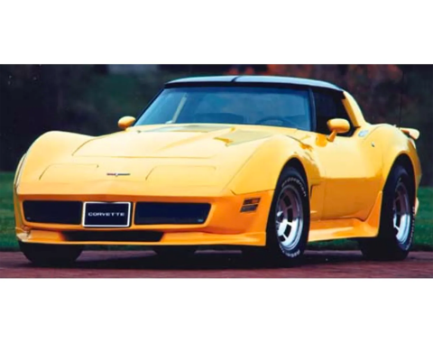 Corvette Front Spoiler, Column Series, TruFlex, 1980-1982