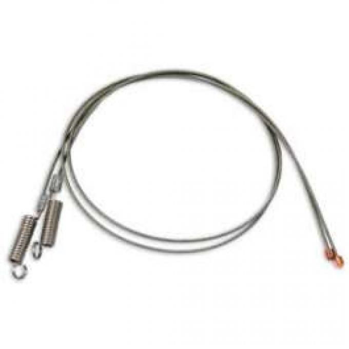 Convertible Tension Cables, Side, Galaxie, Full Size Mercury 1969-1972