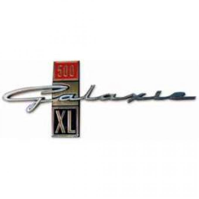 Fender Emblem, 500 XL, Left, Galaxie, 1963