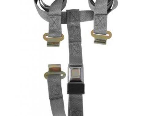 Corvette T-Top & Luggage Strap, Gray, 1968-1982