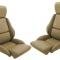 CA 1984-1988 Chevrolet Corvette Leather Like Seat Covers Standard No Perforations