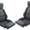 CA 1984-1988 Chevrolet Corvette Leather Like Seat Covers Standard No Perforations