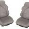 CA 1994-1996 Chevrolet Corvette Leather Like Seat Covers Sport with Foam