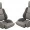 CA 1984-1988 Chevrolet Corvette Leather Like Seat Covers Standard