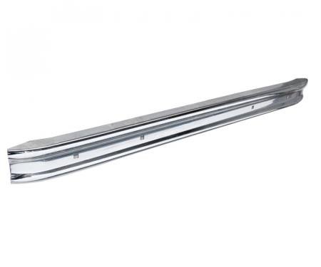 Dennis Carpenter Bumper - Rear - Chrome - Stepside - 1951-52 Ford Truck 1C-17906-CC