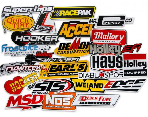 Holley Go Fast Sticker Pack 36-462