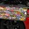 Holley /MSD Sticker Bomb Fender Cover, (36" X 26") 36-445