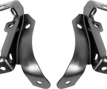 Classic Headquarters Front Inner Bumper Brackets, Pair W-554