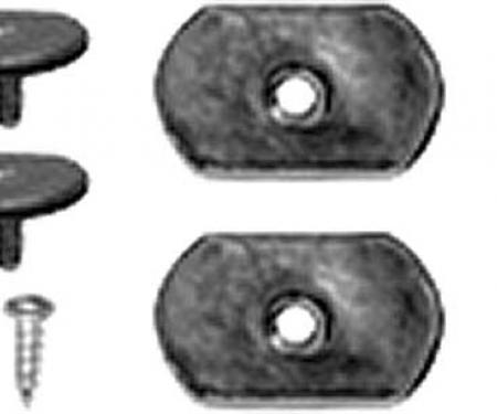 OER 1961-68 Impala, Bel Air, Biscayne, Caprice, Split Bench Seat Stop Set, 12 Piece SSK001