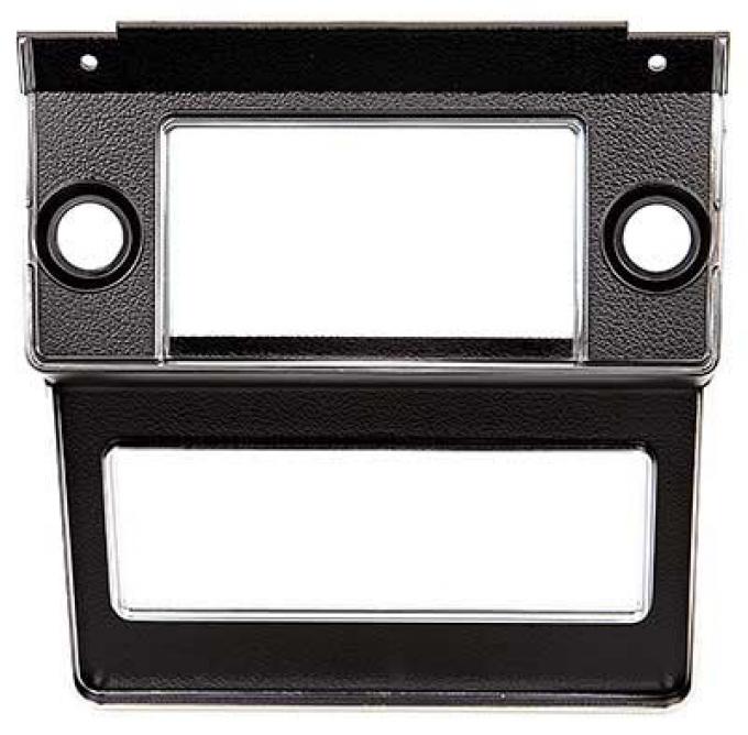 OER 1969-70 Mustang Radio Control Bezel - Black 18842C