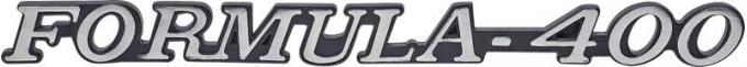 OER 1972-75 Formula 400 Front Fender Emblem 487744