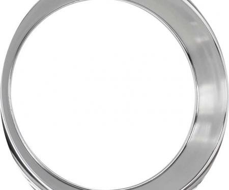 OER 14" x 6" or 14" x 7" Factory Style 2-1/2" Deep Rallye Wheel Trim Ring Stainless Steel, Polished MW924