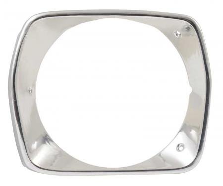 OER 1975-76 Duster Valiant Headlamp Bezel - LH 3781005