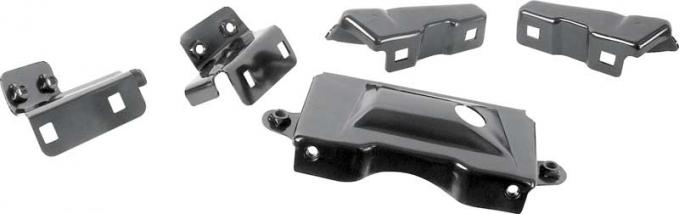 OER 1969 Firebird, Rear Bumper Bracket Set, 5 Piece Set , EDP Coated 14979